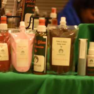 Herbiitude self-care ritual deal pack featuring Pomirose facewash, Gold & Glow toner, Indigo Infuse mask, Calm & Clean body wash, Pomirose brightening body cream, Hair Elixir prewash, and Kessa pair — a complete natural skincare and haircare set for relaxation and glowing skin